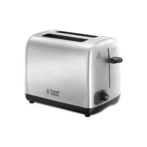 Russell Hobbs 2 Slice Compact Toaster Stylish Brushed In Stainless Steel