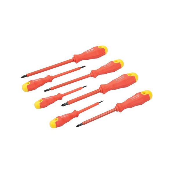 Silverline Soft-Grip Screwdriver Set