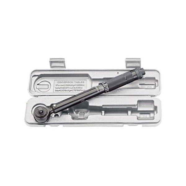 Draper 3/8 Inch Square Drive Calibrated Ratchet Torque Wrench 10 - 80Nm - Black - Image 3