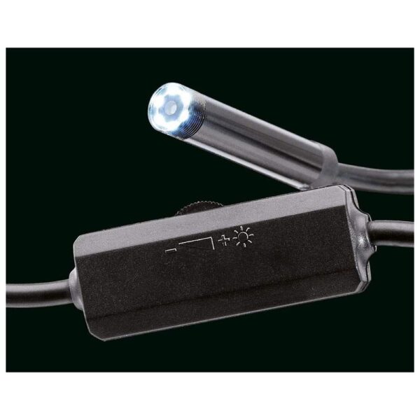Draper Rechargeable Waterproof Wi-Fi Endoscope Inspection Camera - Black - Image 3