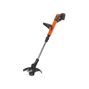 Black & Decker 18V Cordless 28 cm String Grass Trimmer with 2.0Ah Lithium Ion Battery