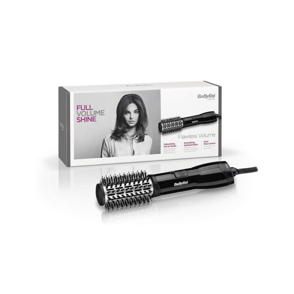 Babyliss Flawless Volume Ionic Hot Air Hair Brush Styler For Women - 500 W - Image 2