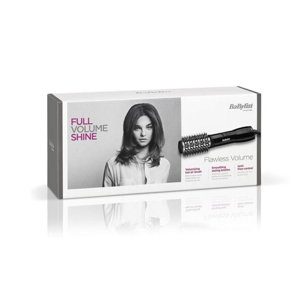 Babyliss Flawless Volume Ionic Hot Air Hair Brush Styler For Women - 500 W - Image 3