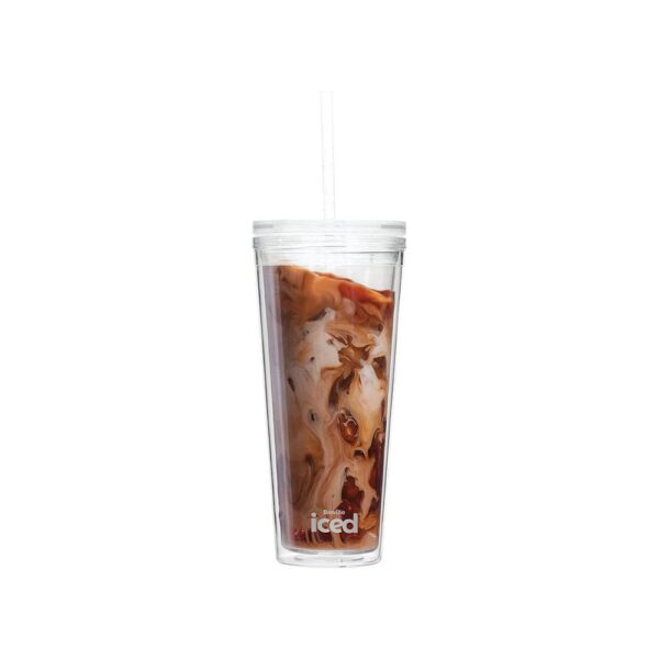 Breville Iced Coffee Maker Plus Coffee Cup with Straw Ready in Under 4 Minutes - Grey - Image 9