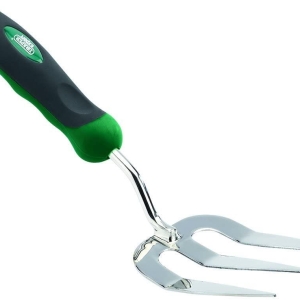 Draper Expert Hand Fork With Stainless Steel Prongs And Soft Grip Handle
