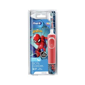 Oral B Stages Power Marvel Spider-Man Characters Kids Electric Rechargeable Toothbrush – Red – 419709