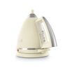 Delonghi Argento Flora Electric Jug Kettle Stainless Steel 3000 W 1.7 Litre - Beige - Image 2