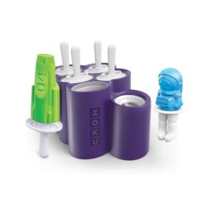 Zoku Space Pop Moulds Silicone Purple