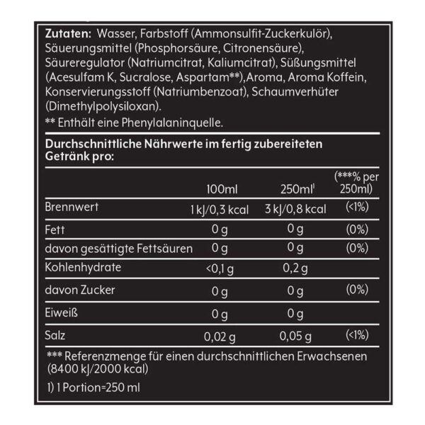 SodaStream Pepsi Max Sparkling Drink Mix 440 ml - Image 6