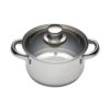 Kitchen Craft 3 Tier Food Steamer Pan/Stock Pot Stainless Steel 16cm - Image 3