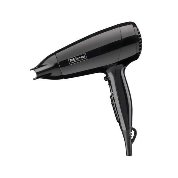 Tresemme Fast Dry 2000 Compact And Lightweight Hair Dryer 3 Heat/Speed Setting 2000 W - Black - Image 2