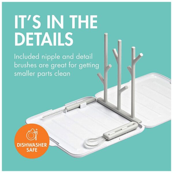 Tomy Boon PUMP Cleaning And Drying Set - Gray - Image 6