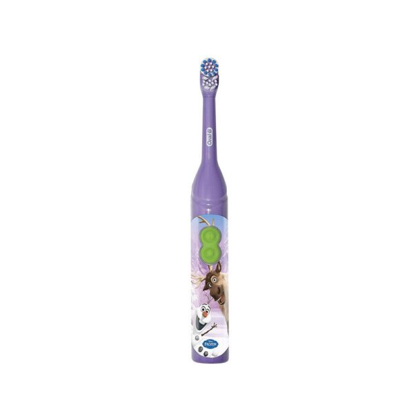 Oral B Stages Power Battery Operated Kids Electric Toothbrushes Featuring Disney Frozen Characters With Timer App - Image 2