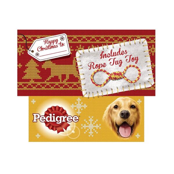 Pedigree Christmas Dog Stocking With Treat And A Toy - Image 3