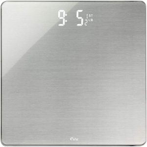 Weight Watchers Polished Glass Ghost Scale Hidden LCD Display
