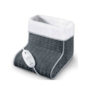 Beurer Cosy Electric Foot Warmer For Cold Feet Soft And Breathable 3 Temperature Settings – Grey