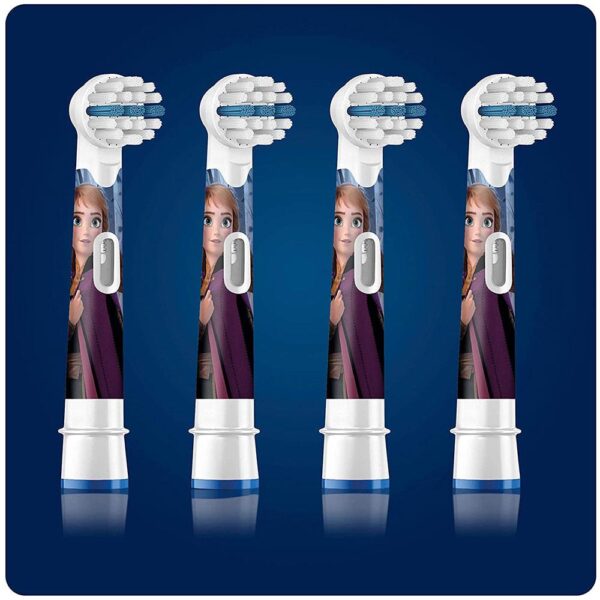 Oral-B Stages Power Kids Disney Frozen Replacement Toothbrush Heads (4 Pack) - Image 2