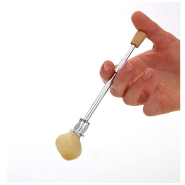 KitchenCraft Telescopic Pickle Fork 17cm - Silver - Image 2
