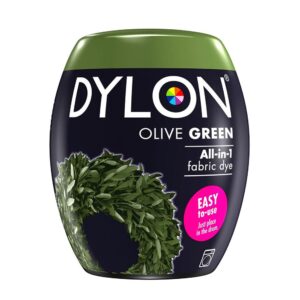 Dylon Machine Fabric Dye Pod For Clothes And Soft Furnishings 350g – Olive Green