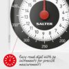 Salter Dietary Mechanical Kitchen Scales Travel Size 500g Capacity - White - Image 3