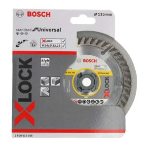 Bosch X-LOCK General Purpose Diamond Blade – 115 x 22.23 x 2 x 10mm