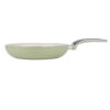 Swan Retro Non Stick Saucepans And Frying Pans 5 Piece Set With Glass Lid - Green - Image 3