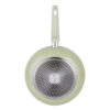 Swan Retro Non Stick Saucepans And Frying Pans 5 Piece Set With Glass Lid - Green - Image 5