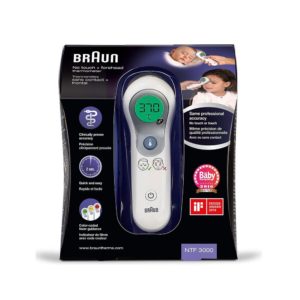 Braun No Touch Plus Forehead Digital Thermometer – White