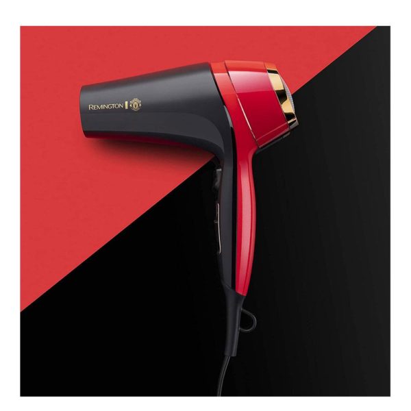 Remington Thermacare Pro 2400 Hair Dryer Manchester United Edition - Black And Red - Image 3