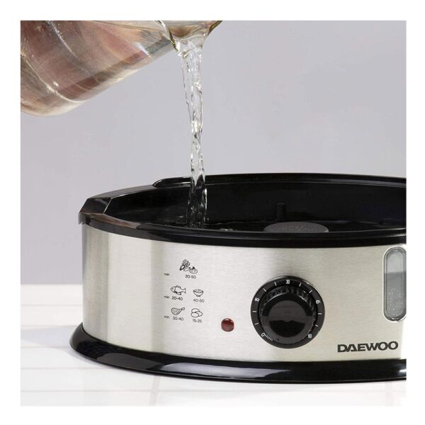 Daewoo 9L Three-Tier Food Rice Meat Vegetable Steamer Cooker Kitchen - Image 3