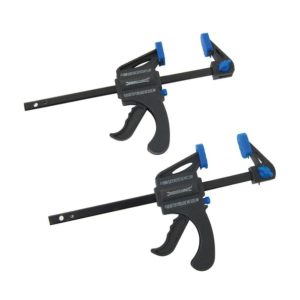 Silverline Mini Clamps 100mm Jaw