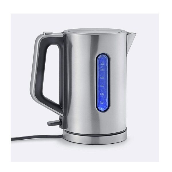 Severin Electric Kettle Brushed Stainless Steel 2400 W  1.7 Litre - Silver - Image 5