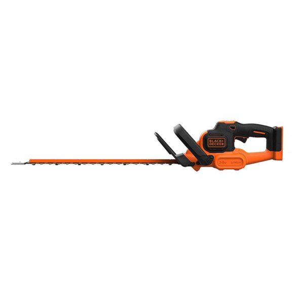 Black & Decker 36V Cordless Hedge Trimmer Bare Unit - Orange/Black - Image 2