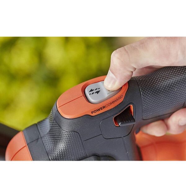 Black & Decker 36V Cordless Hedge Trimmer Bare Unit - Orange/Black - Image 6