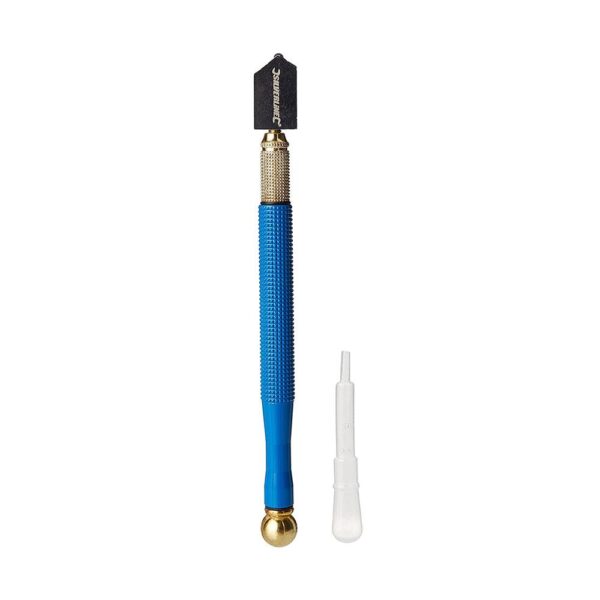Silverline Lubricated Alloy Body Glass Cutter - 175mm / 2-8mm - Image 3