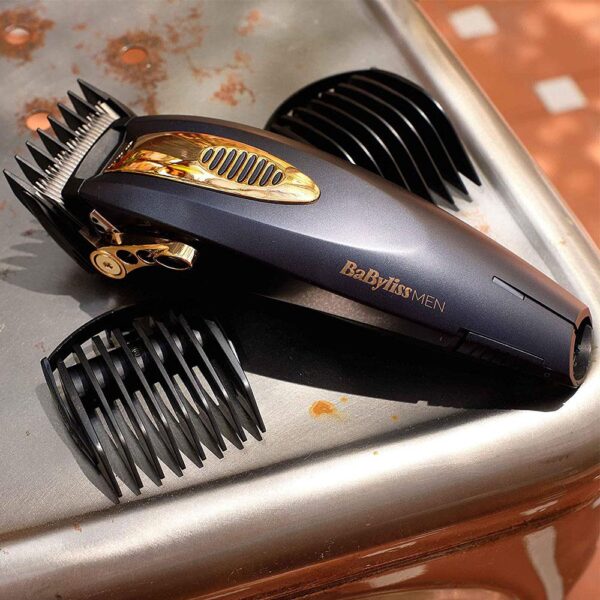 BaByliss Super Clipper XTP Cordless Hair Clipper - Blue And Rose Gold - Image 5