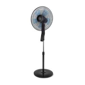 Swan Silence 16 Inch Stand Fan With Remote Controlled 60 W – Black