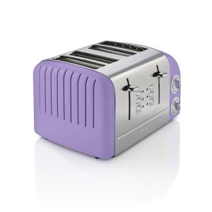 Swan Retro 4 Slice Toaster Stainless Steel 1600 W – Purple