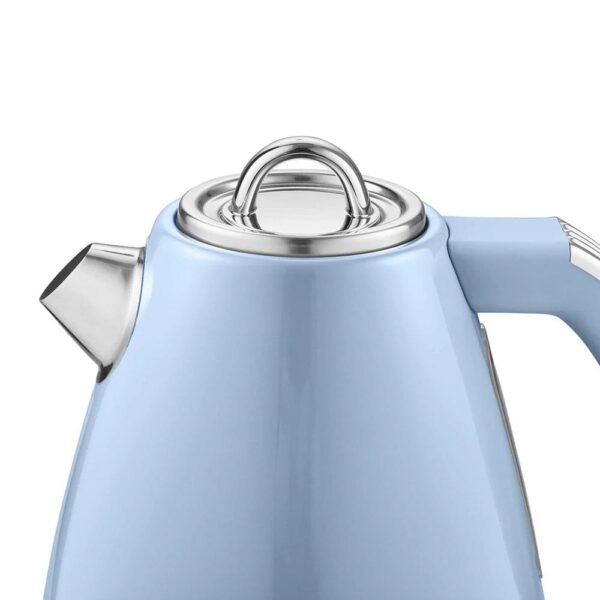 Swan Retro Jug Kettle Stainless Steel 3000 W 1.5 Litre - Blue - Image 4