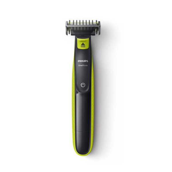 Philips OneBlade Hair Trimmer For Face Trimming Edging And Shaving - Lime Green - Image 3