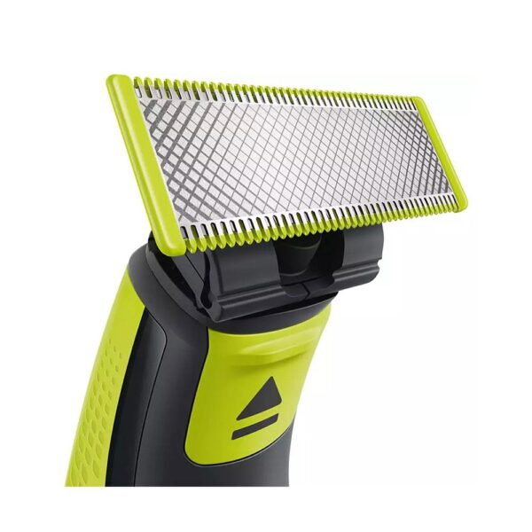 Philips OneBlade Hair Trimmer For Face Trimming Edging And Shaving - Lime Green - Image 5