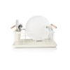 Swan Nordic Dish Rack With Separate Cutlery Holder - Cotton White - Image 4