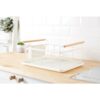 Swan Nordic Dish Rack With Separate Cutlery Holder - Cotton White - Image 6