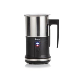 Swan Automatic Milk Frother And Warmer Stainless Steel 500 W – Black