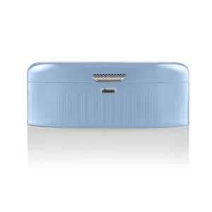 Swan Retro Blue Bread Bin