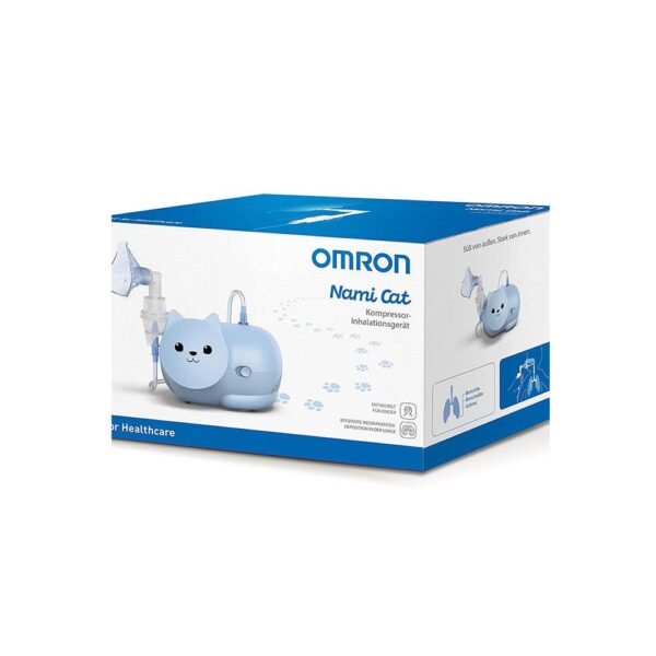 Omron Nami Cat Child Friendly Compressor Nebuliser - Light Blue - Image 6