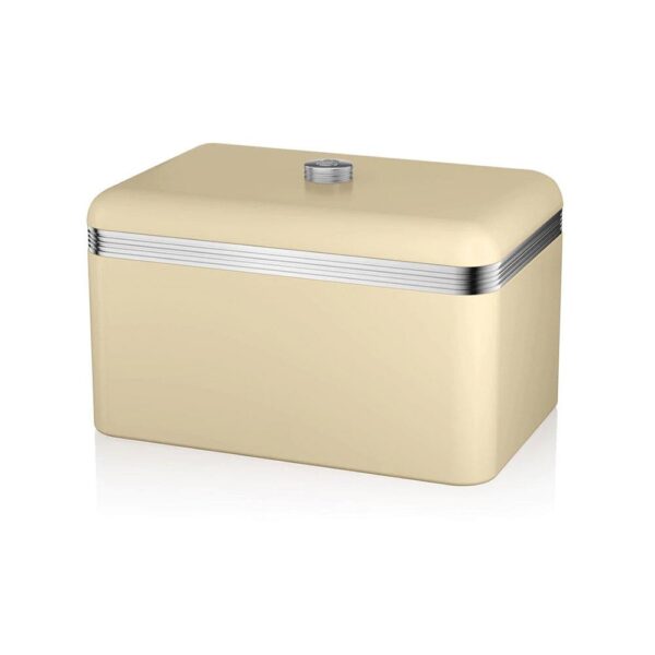 Swan Retro Cream Bread Bin