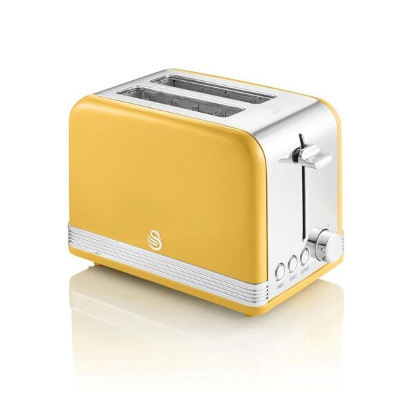 Swan 2 Slice Retro Toaster