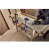 Irwin QUICK-GRIP One-Handed Bar Clamp Medium Duty 300mm/12 Inch - Blue - Image 4