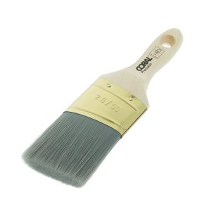 Coral Precision Angled Oval Brush